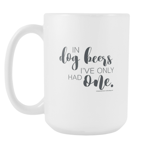 In Dog Beers Mug