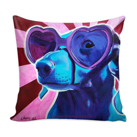 Puppy Love Pillow Cover